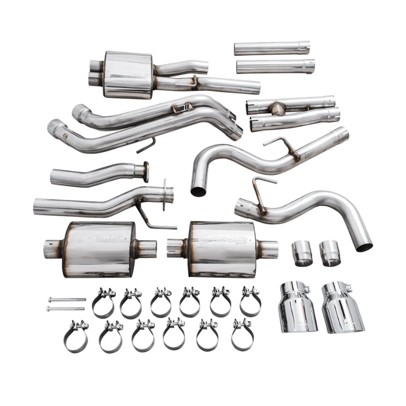 0FG Exhaust with BashGuard Fits 2016-2023 Toyota Tacoma - Image 2