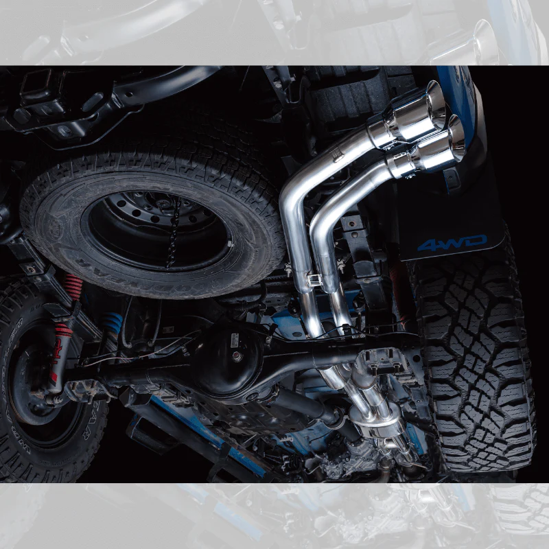 0FG Exhaust with BashGuard Fits 2016-2023 Toyota Tacoma - Image 21