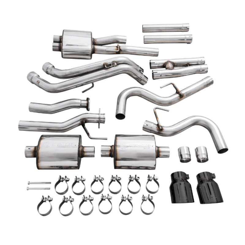 0FG Exhaust with BashGuard Fits 2016-2023 Toyota Tacoma - Image 3