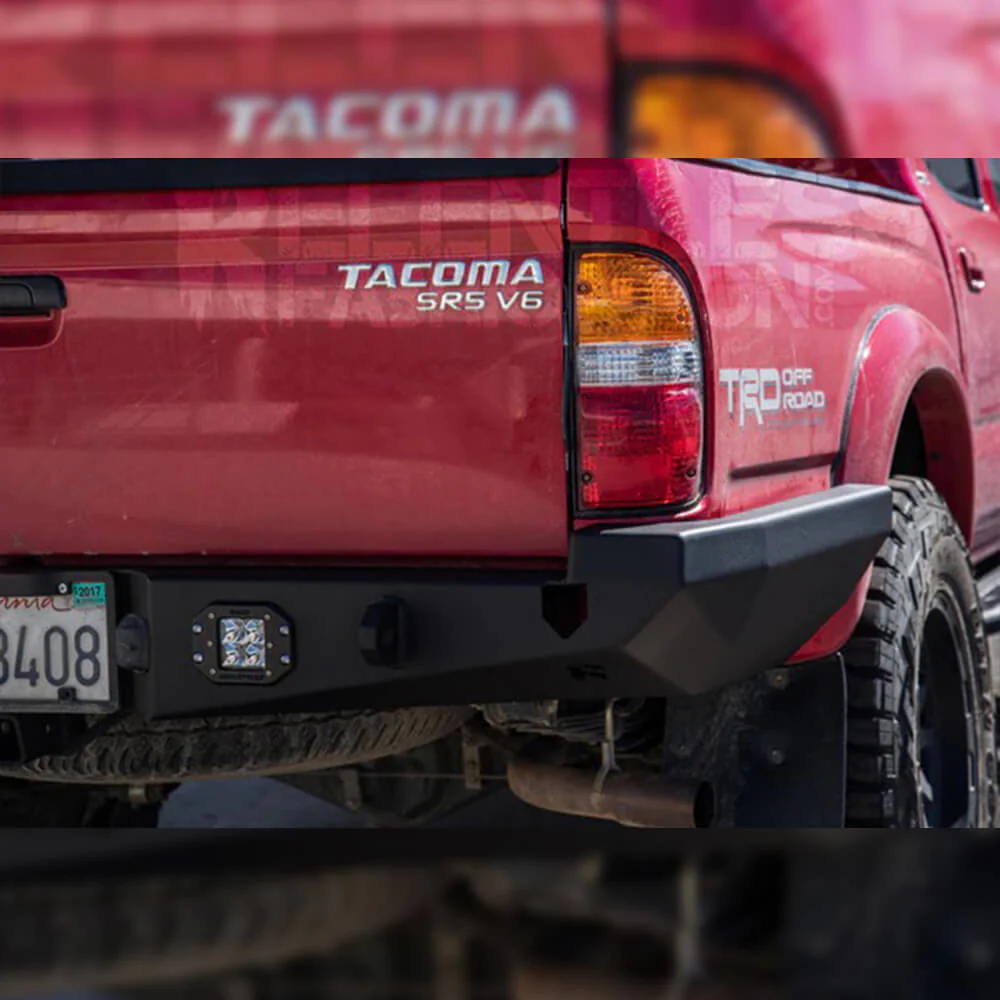 Wrap Around Rear Plate Bumper Fits 1996-2004 Toyota Tacoma - Image 3