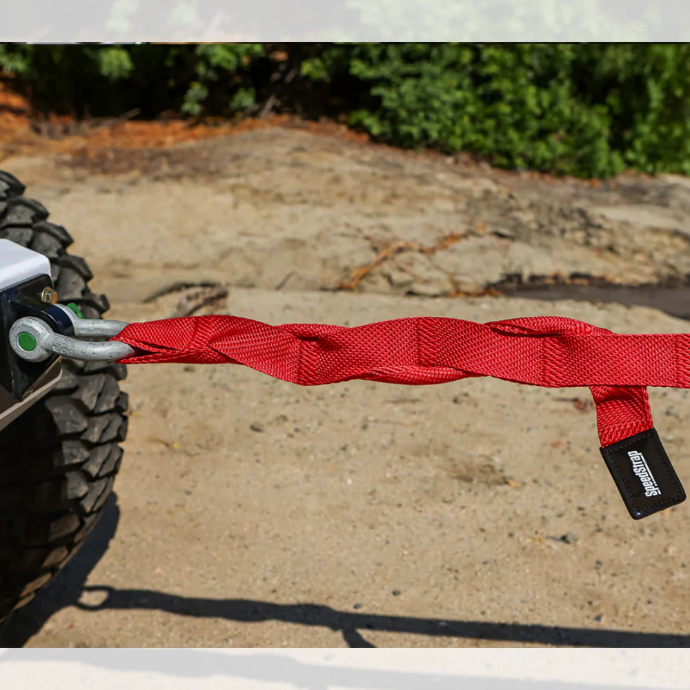 2″ Big Daddy Weavable Recovery Tow Strap - Image 2