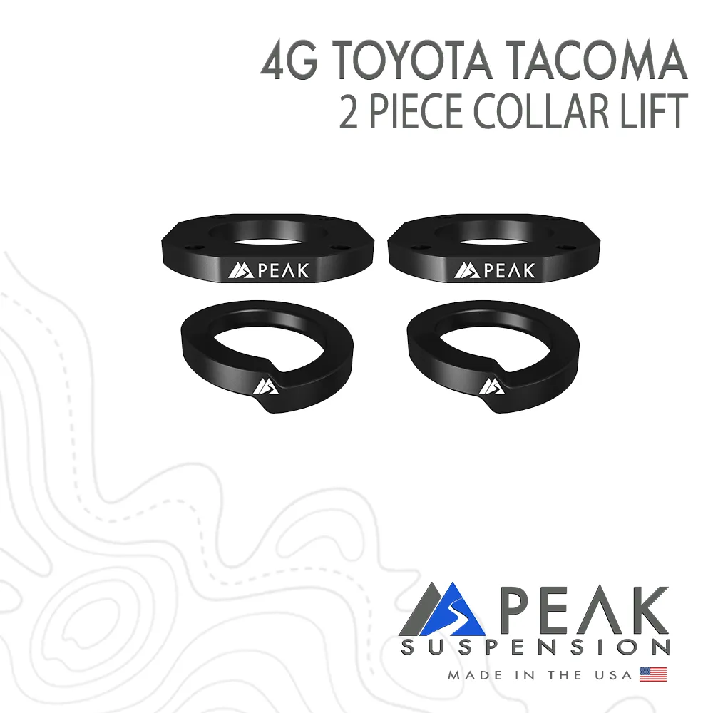 2-Piece Collar Lift Fits 2024+ Toyota Tacoma