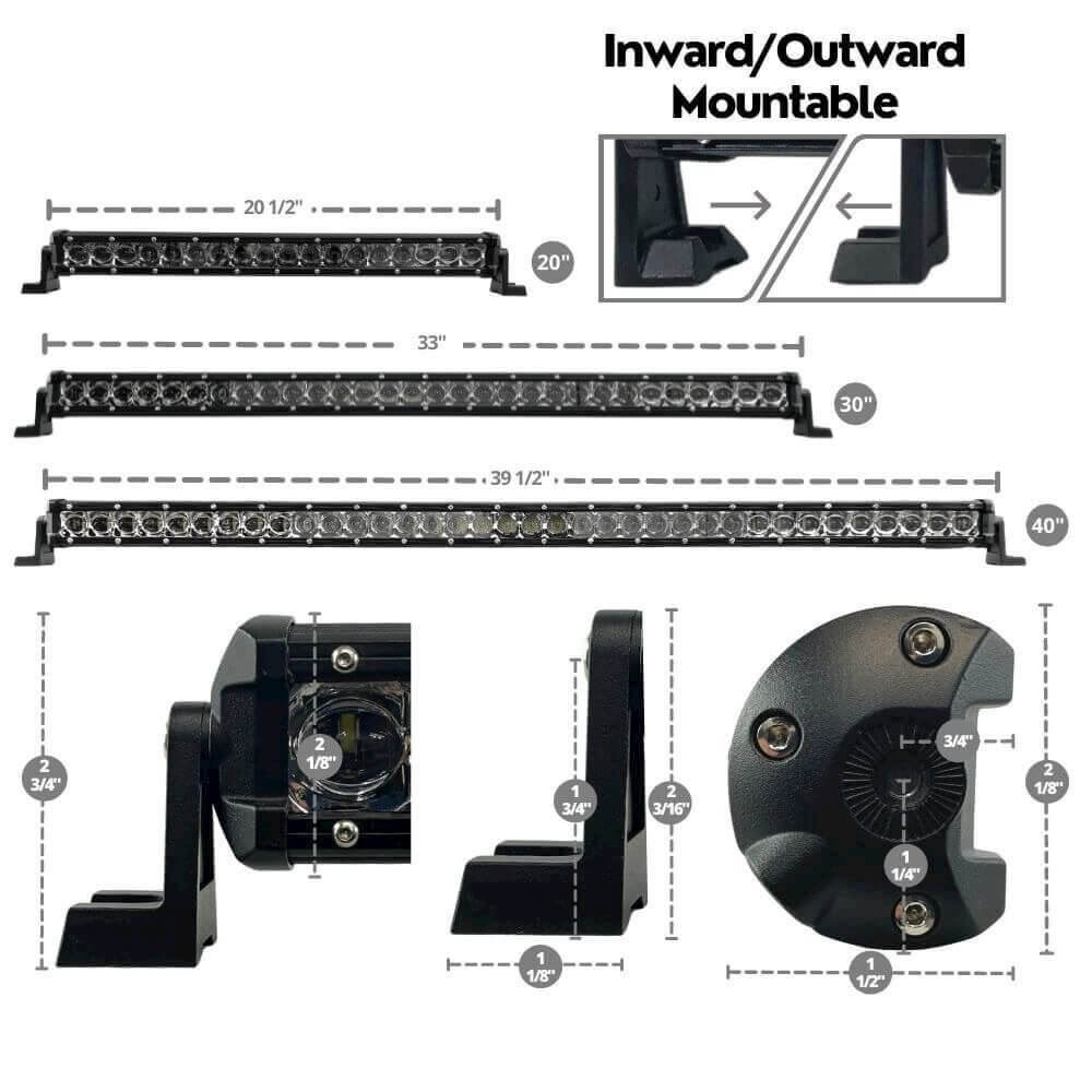 20" Extreme Series Low Profile Combo Rgb Light Bar & Harness Kit - Image 3