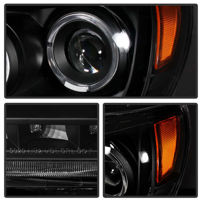 Halo 2.0 Projector Headlights Fits 2005-2011 Toyota Tacoma - Image 4