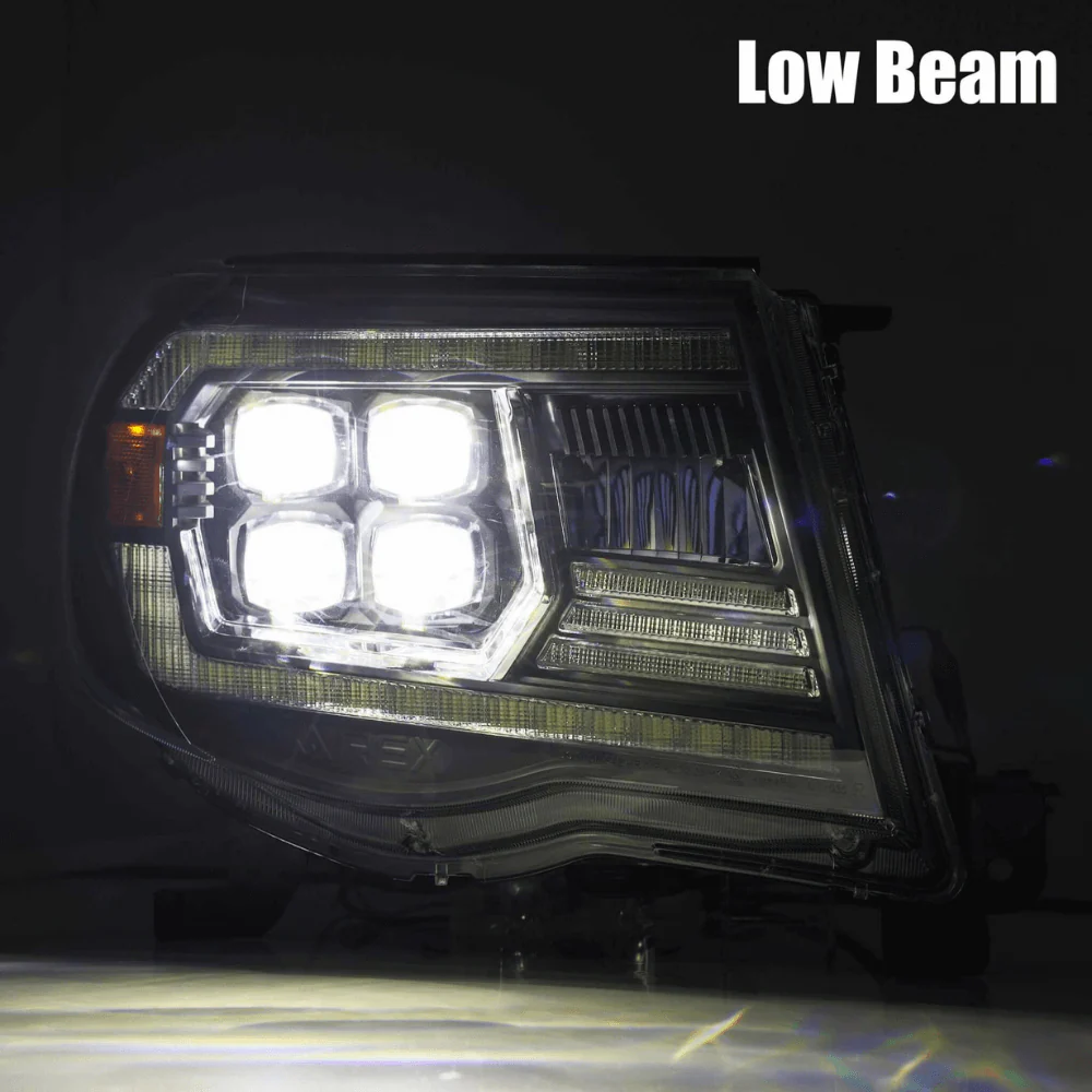 NOVA-Series LED Projector Headlights | Clear DRL Fits 2005-2011 Toyota Tacoma - Image 10