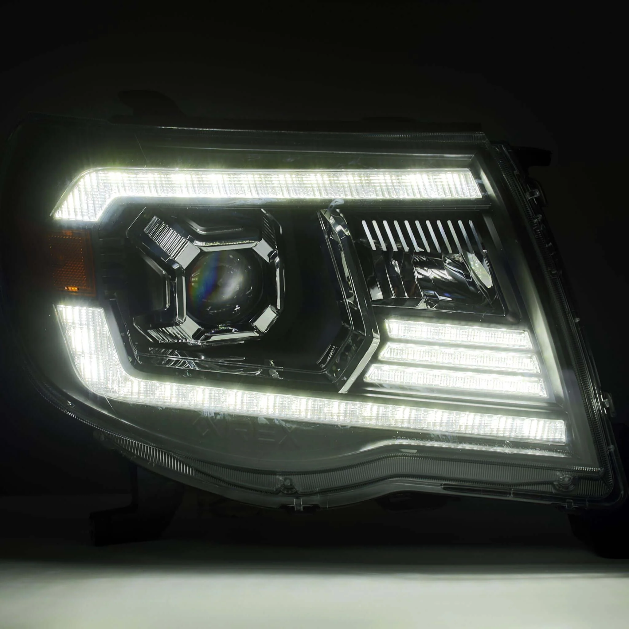 PRO-Series Projector Headlights | Clear DRL Fits 2005-2011 Toyota Tacoma - Image 4