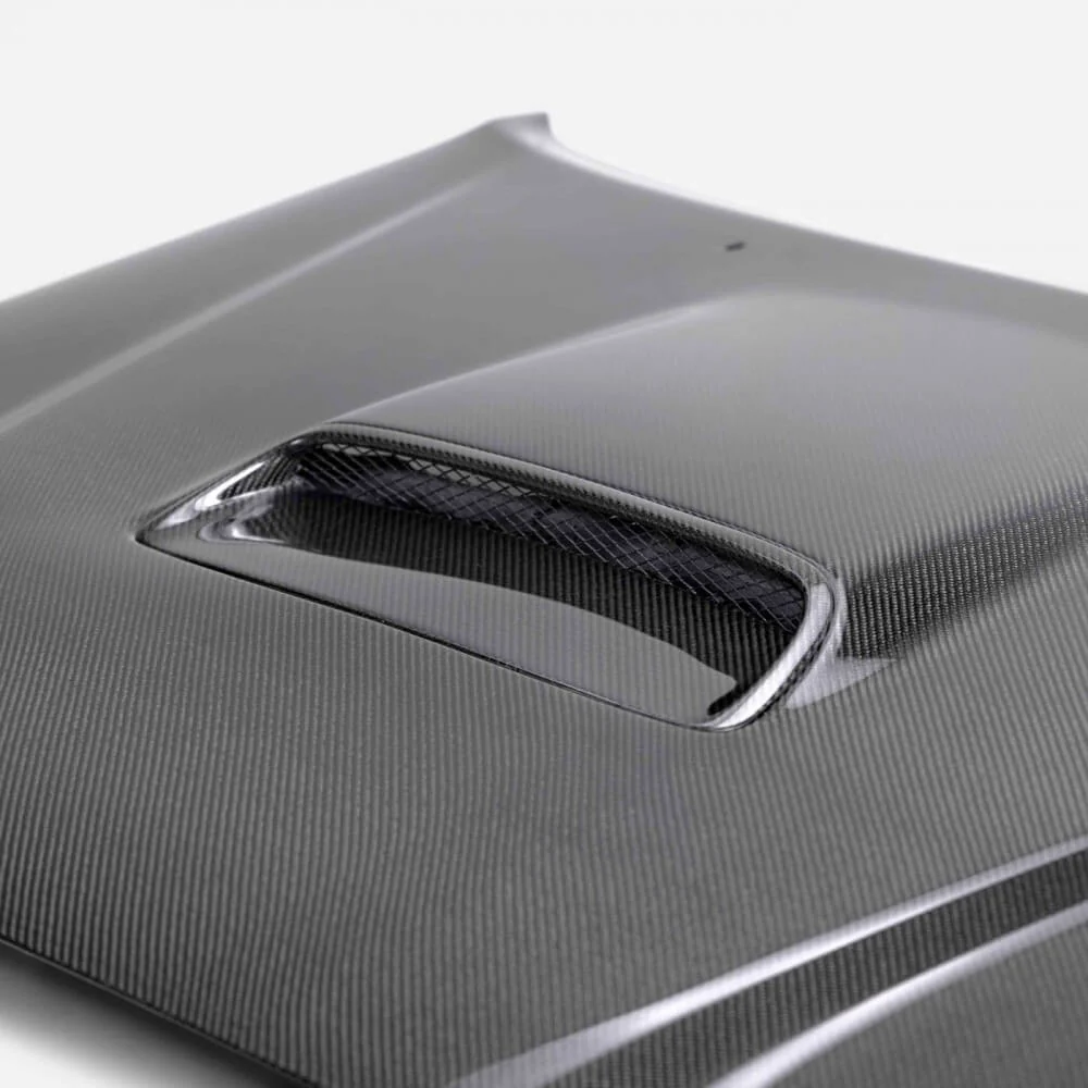 TR-Style Carbon Fiber Hood Fits 2005-2011 Toyota Tacoma - Image 4