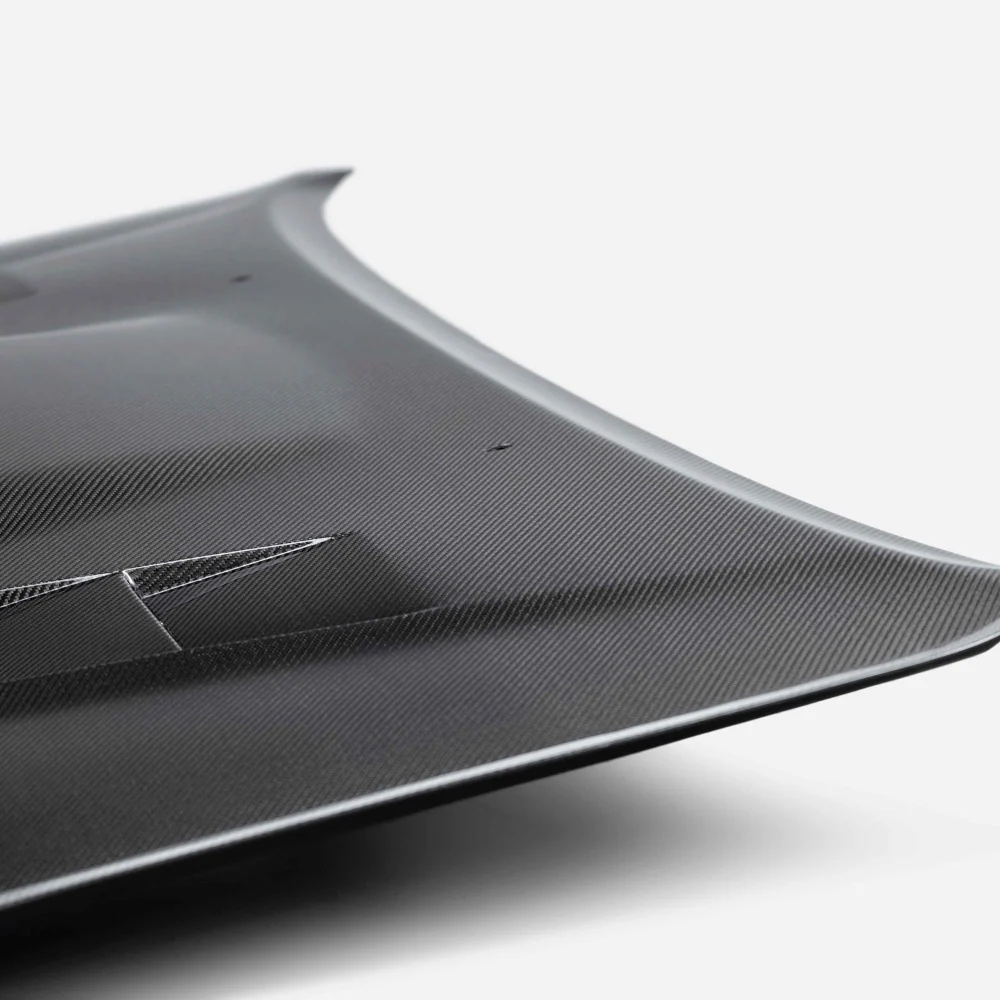TS-Style Carbon Fiber Hood Fits 2005-2011 Toyota Tacoma - Image 6