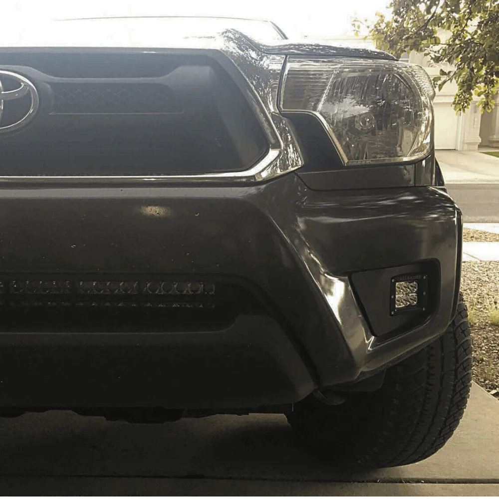 Fog Light LED Pod Mounting Brackets Fits 2005-2015 Toyota Tacoma - Image 4