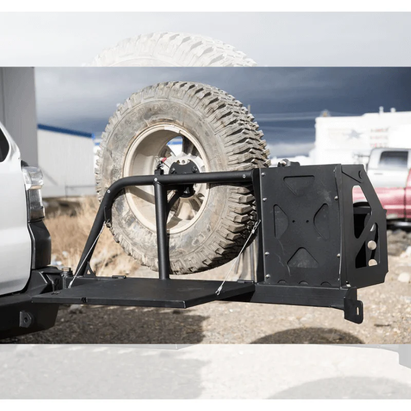 High Clearance Rear Plate Bumper Fits 2005-2015 Toyota Tacoma - Image 10