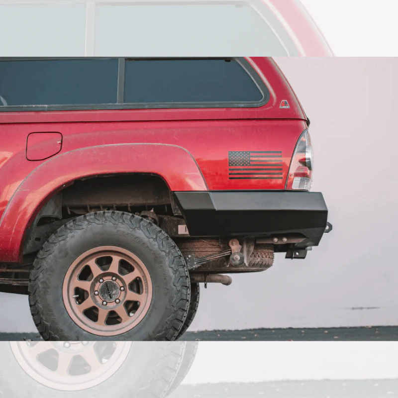 High Clearance Rear Plate Bumper Fits 2005-2015 Toyota Tacoma - Image 4
