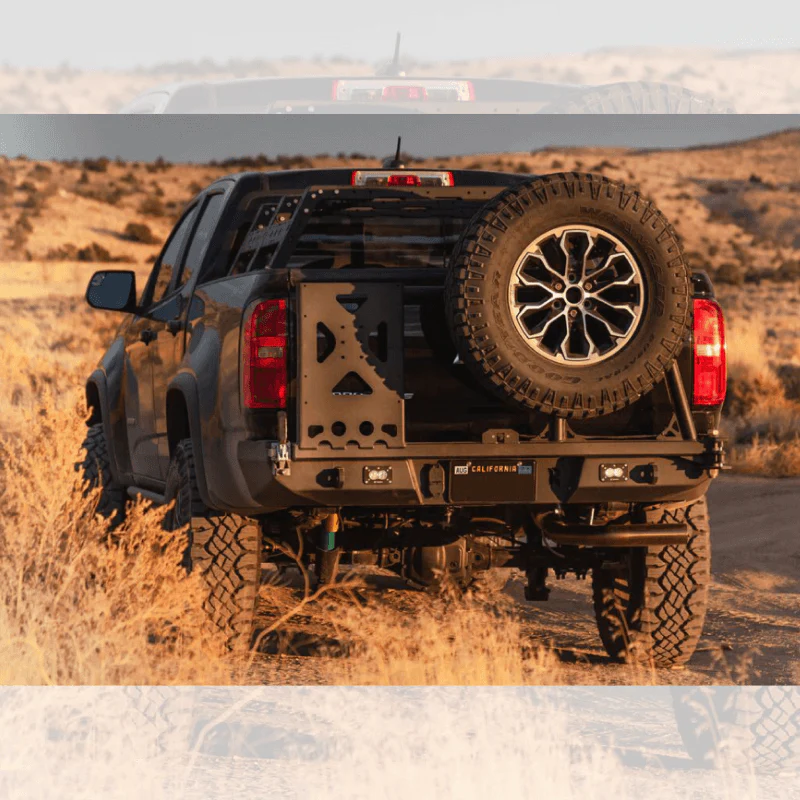 High Clearance Rear Plate Bumper Fits 2005-2015 Toyota Tacoma - Image 5
