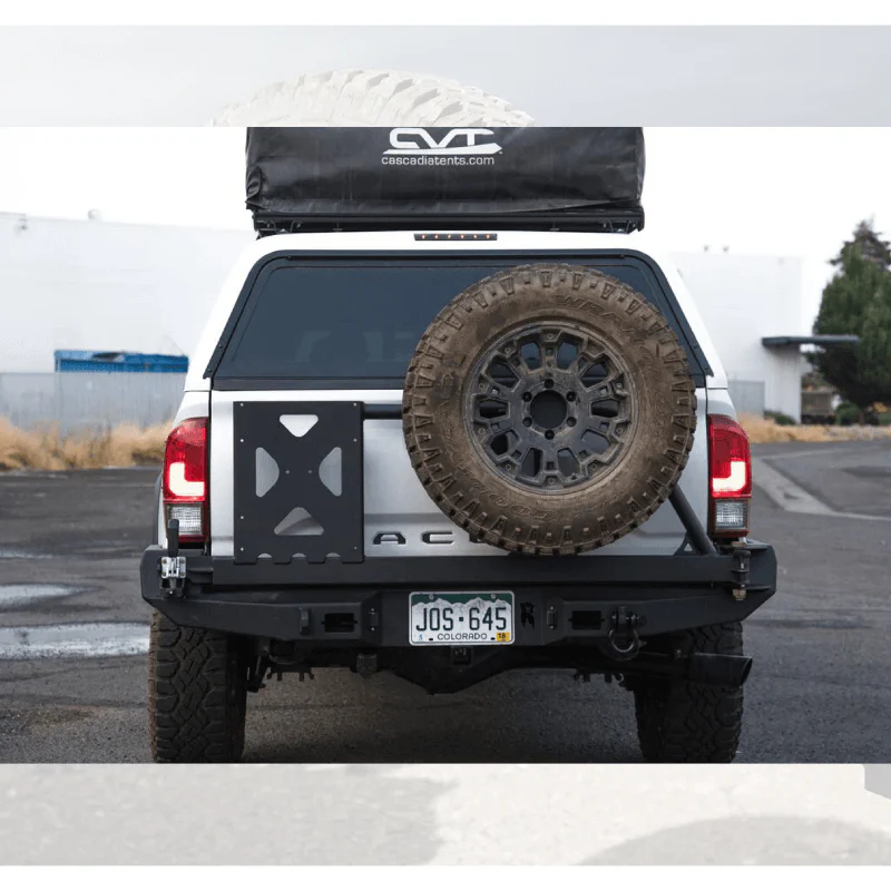 High Clearance Rear Plate Bumper Fits 2005-2015 Toyota Tacoma - Image 6