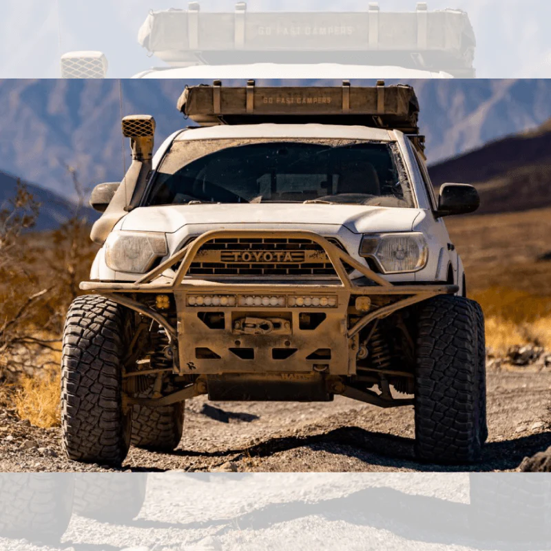 Hybrid Front Bumper Fits 2005-2015 Toyota Tacoma - Image 2
