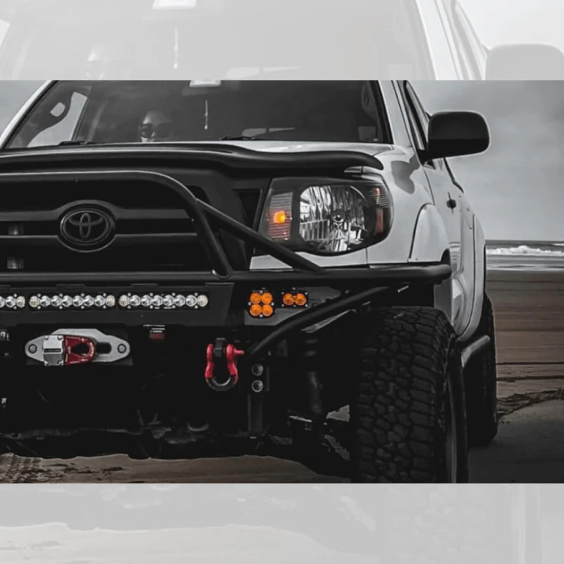 Hybrid Front Bumper Fits 2005-2015 Toyota Tacoma - Image 3