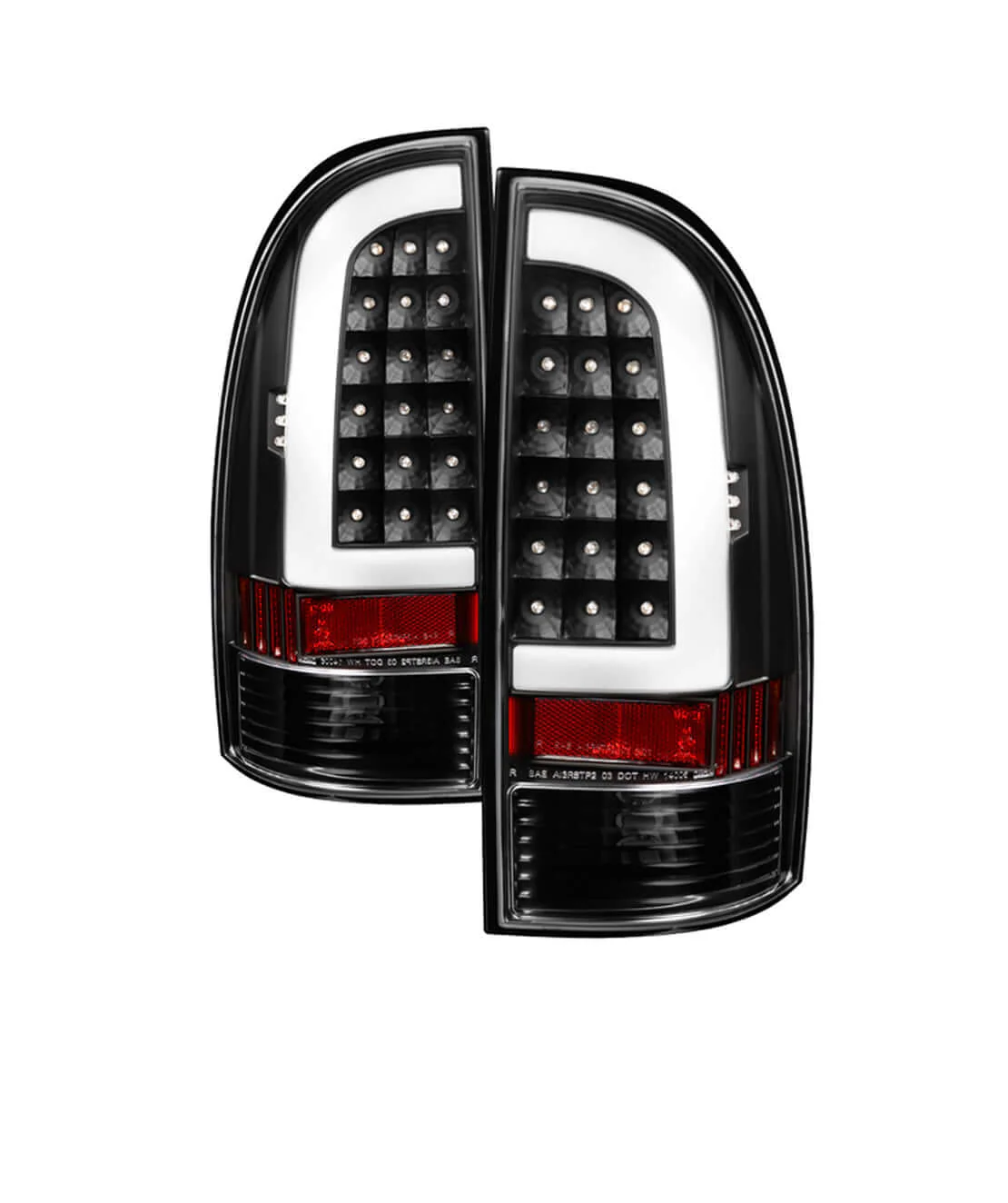 Light Bar LED Tail Lights Fits 2005-2015 Toyota Tacoma