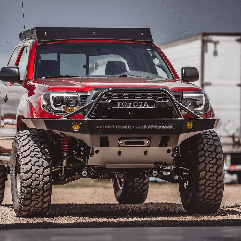 Overland Series Front Bumper Fits 2005-2015 Toyota Tacoma - Image 4