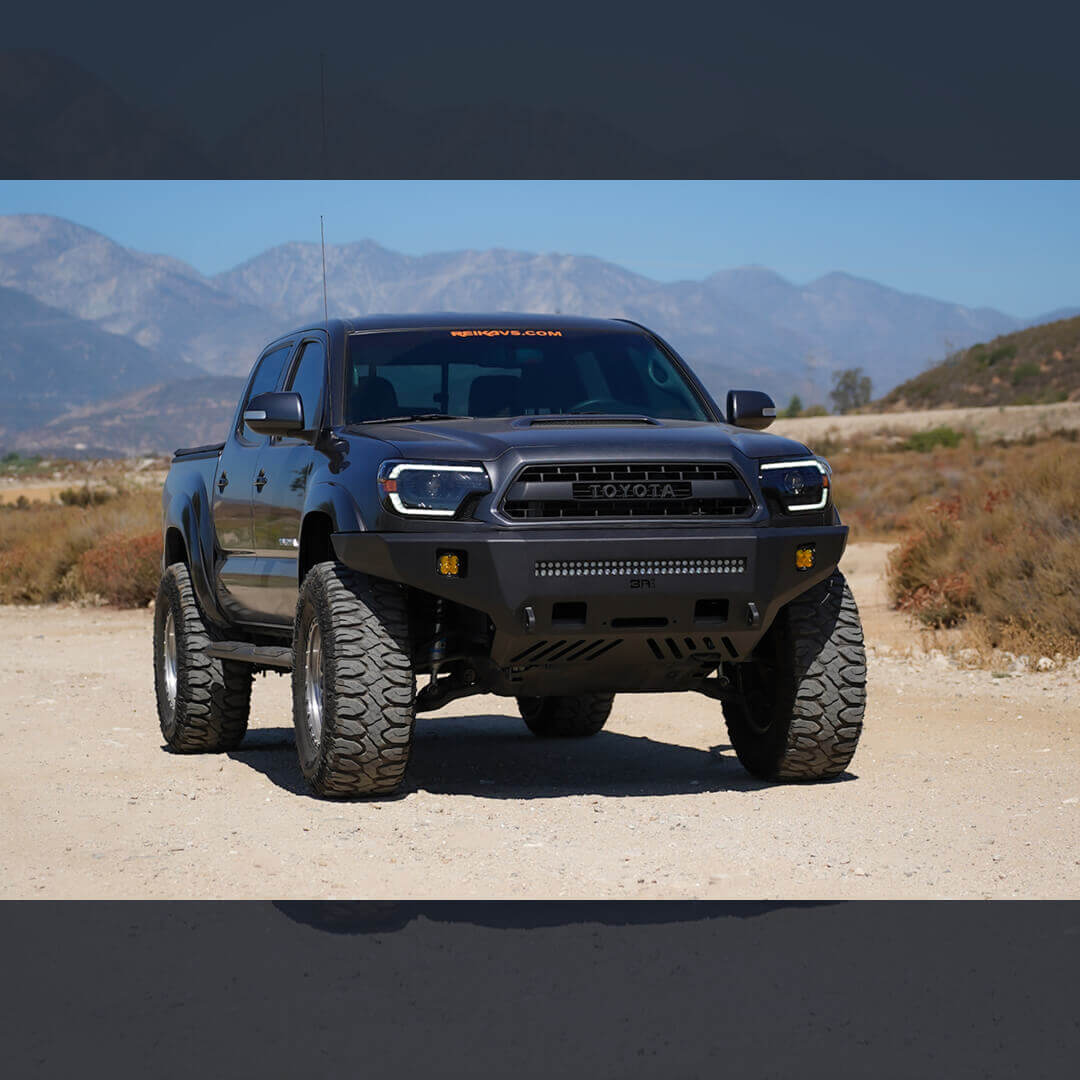 Pro Series Front Winch Bumper Fits 2005-2015 Toyota Tacoma - Image 5