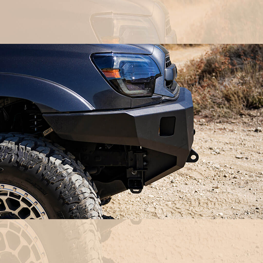 Pro Series Front Winch Bumper Fits 2005-2015 Toyota Tacoma - Image 6