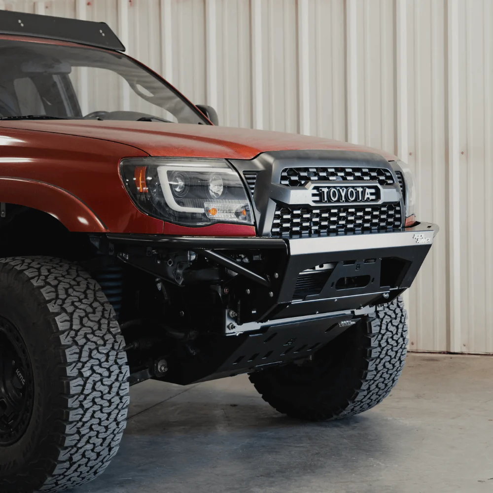 Rock Runner Front Skid Plate w/ Cross Member Delete Fits 2005-2015 Toyota Tacoma - Image 3