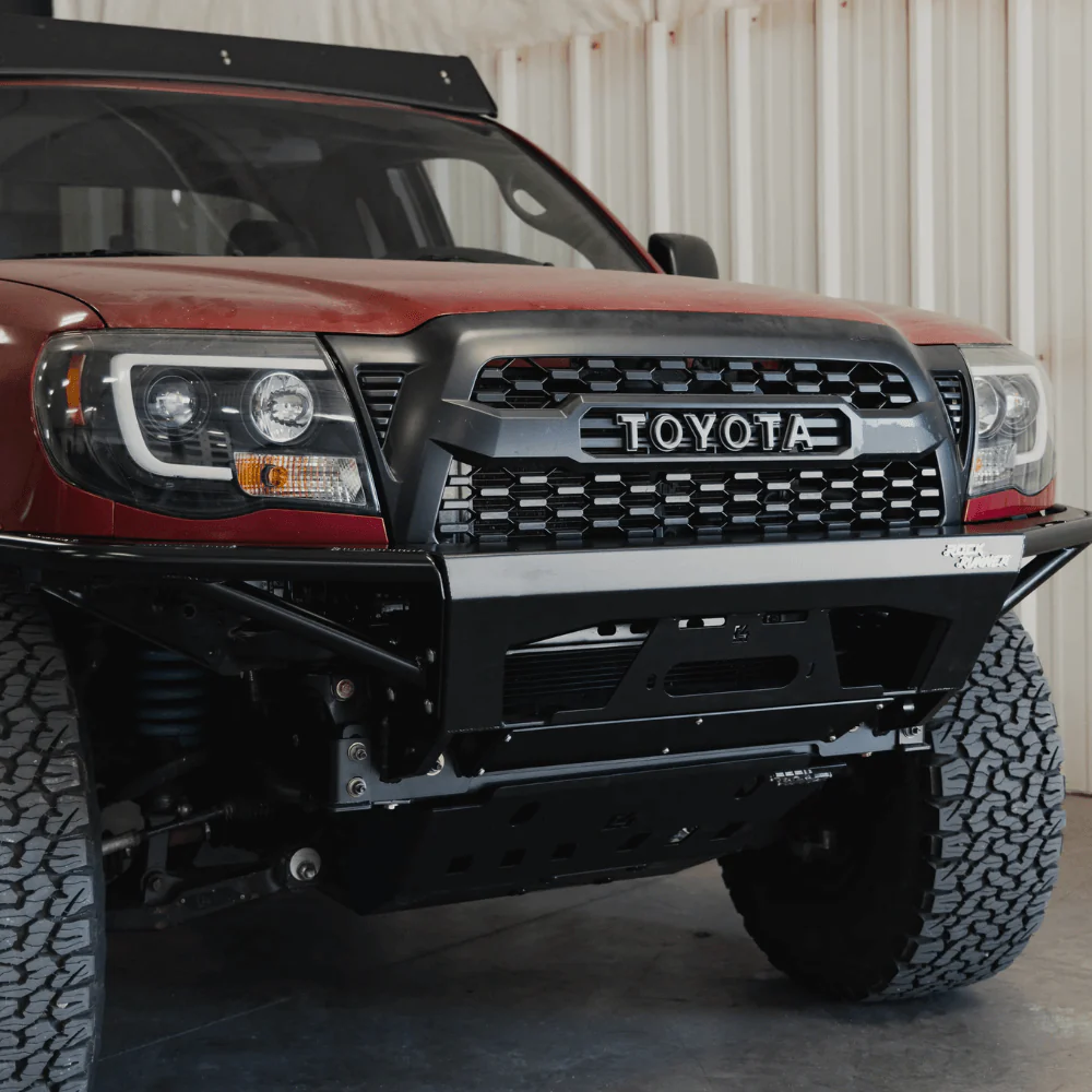 Rock Runner Front Skid Plate w/ Cross Member Delete Fits 2005-2015 Toyota Tacoma - Image 4