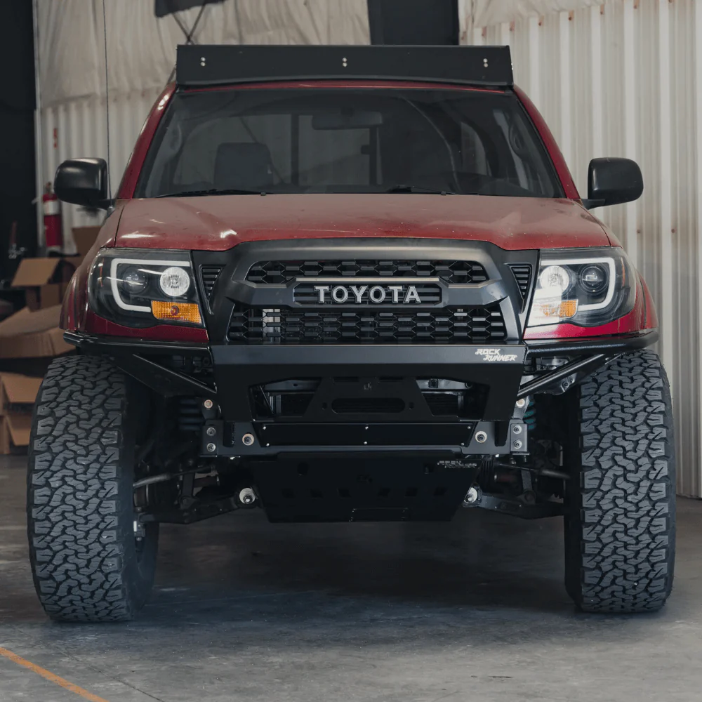 Rock Runner Front Skid Plate w/ Cross Member Delete Fits 2005-2015 Toyota Tacoma - Image 6