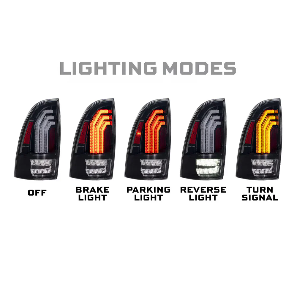 XB LED Tail Lights Fits 2005-2015 Toyota Tacoma - Image 13