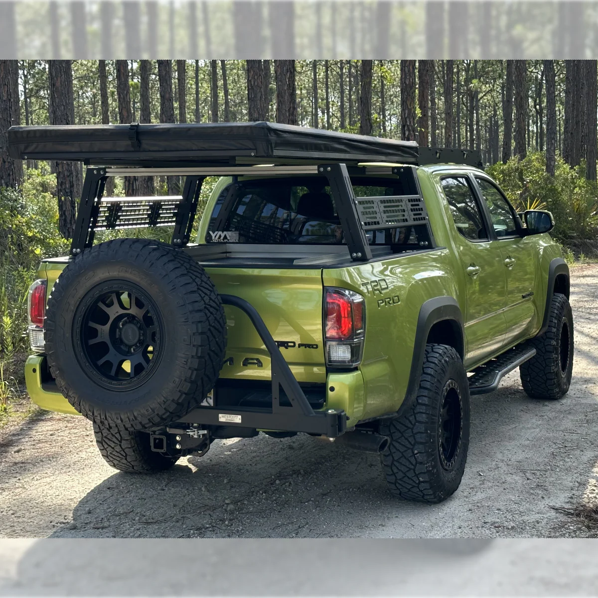 Overland Bed Rack Fits 2005-2023 Toyota Tacoma - Image 8