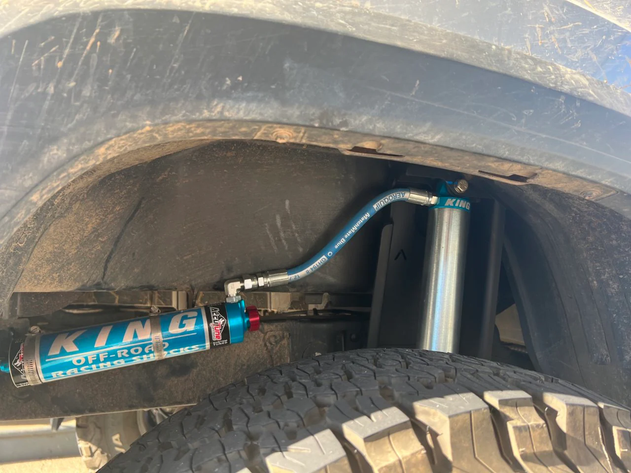 Rear Shock Relocation Towers Mid Travel For 2005-2023 Toyota Tacoma - Image 8