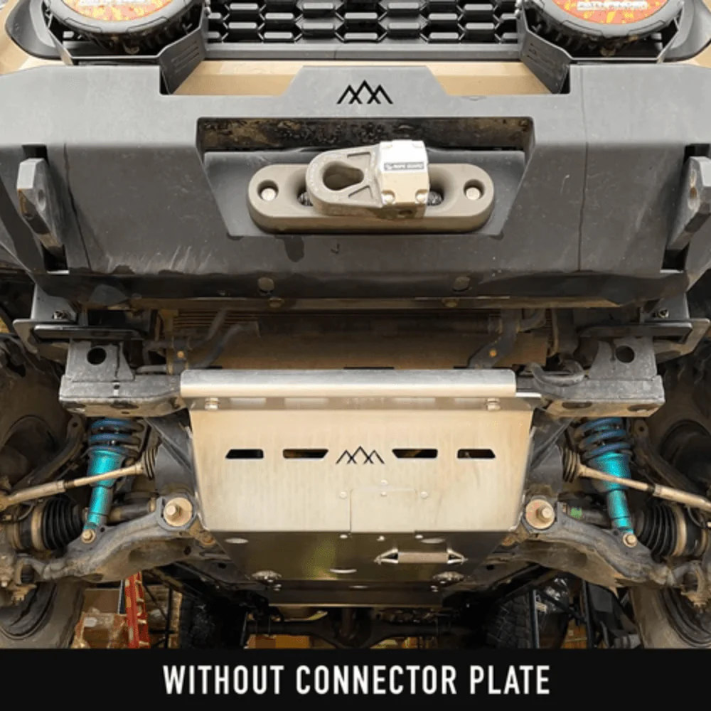 Aluminum Connector Skid Plate Fits 2005-2023 Toyota Tacoma - Image 3