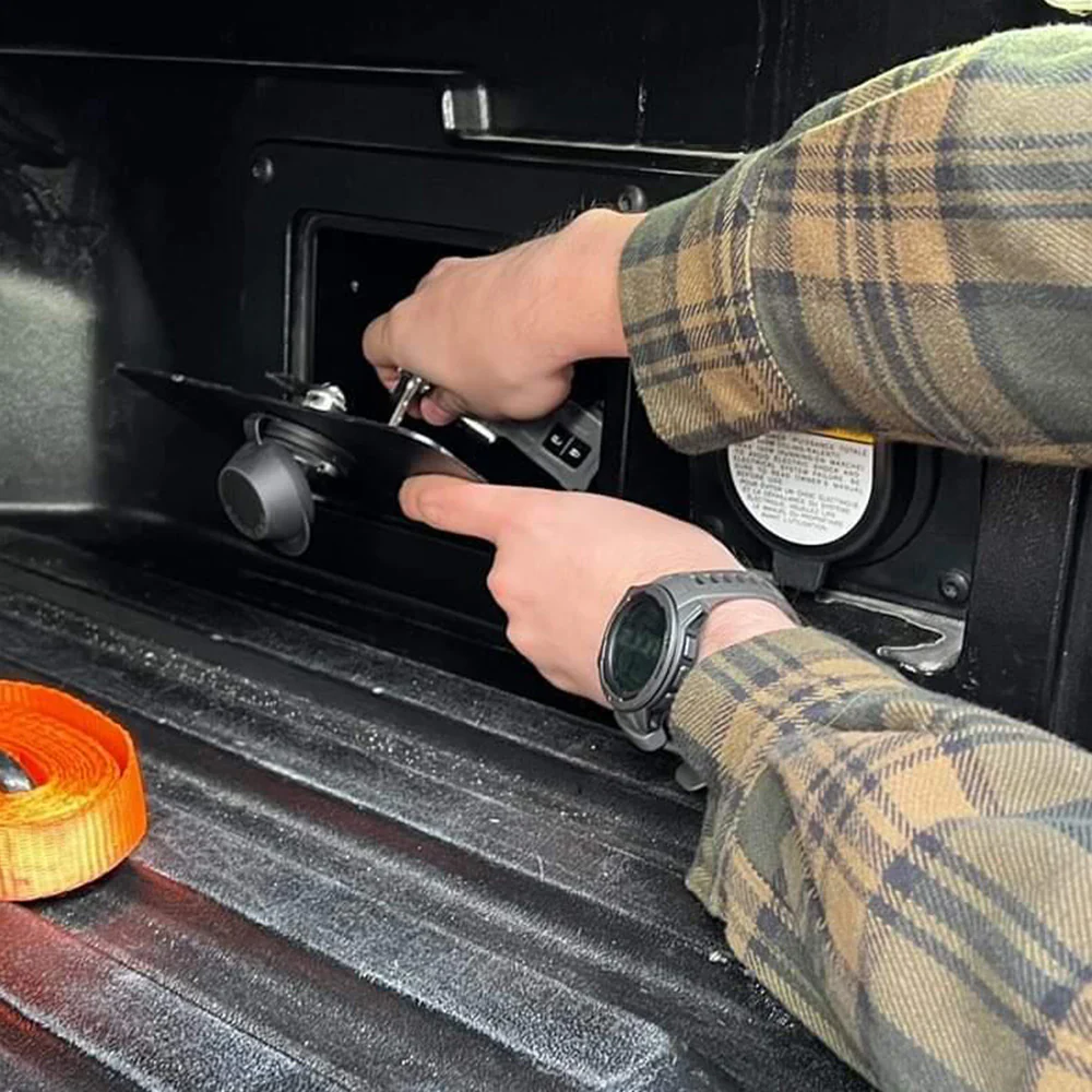 Bed Vault | Combination Lock | Passenger Side Fits 2005-2023 Toyota Tacoma - Image 2
