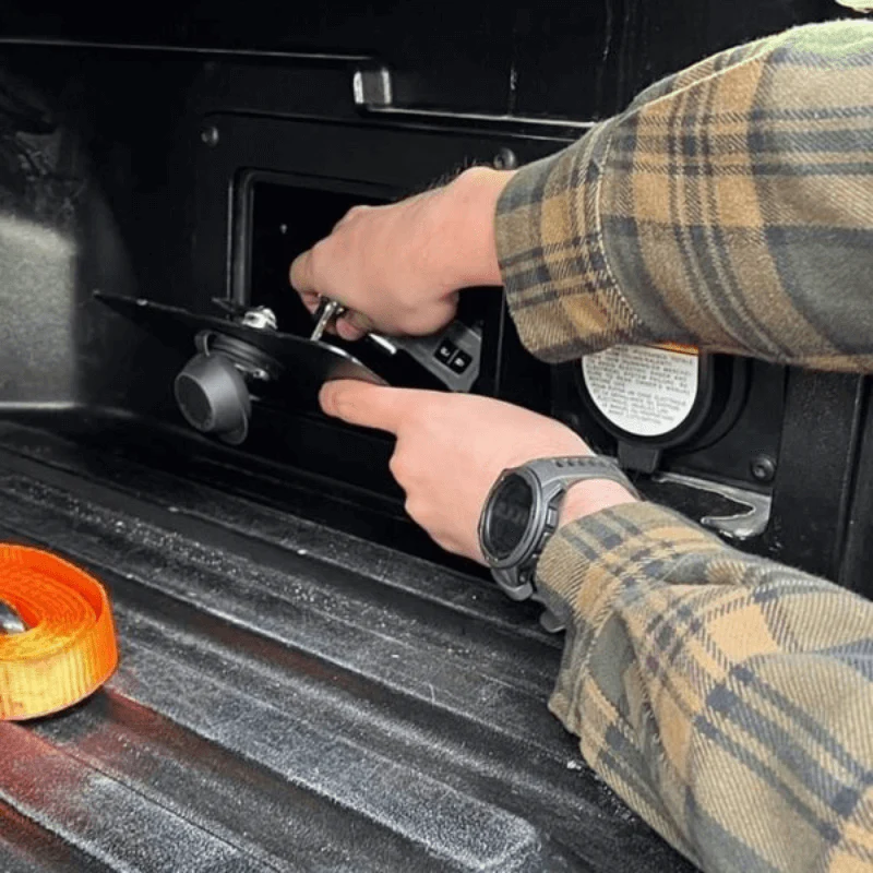 Bed Vault XL | Combination Lock | Driver side Fits 2005-2023 Toyota Tacoma - Image 3
