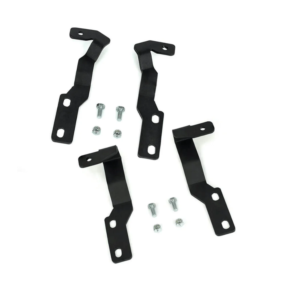 Low Profile LED Ditch Light Brackets Kit Fits 2005-2023 Toyota Tacoma