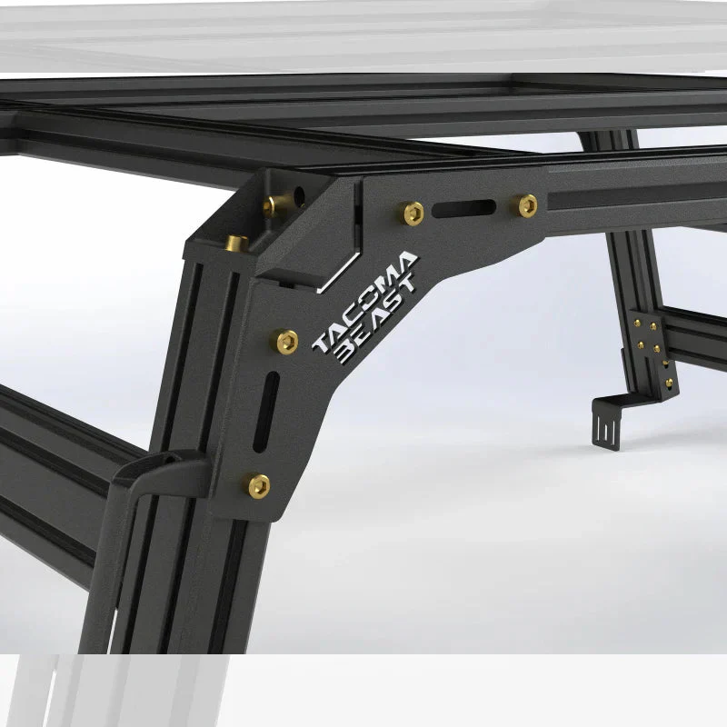 XTR1 TACOMABEAST Bed Rack Fits 2005-2023 Toyota Tacoma - Image 4