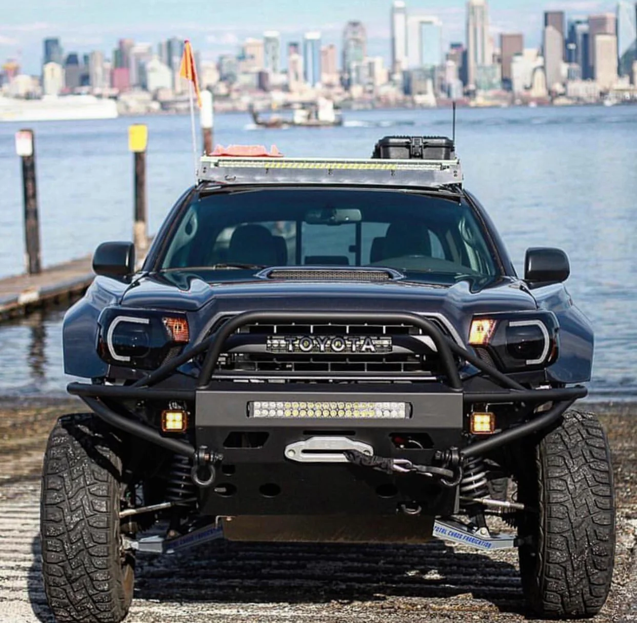 Halo Projector-Light Bar DRL Fits 2012-2015 Toyota Tacoma - Image 5
