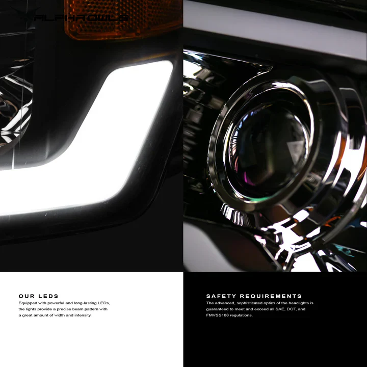 LMP Series Headlights Fits 2012-2015 Toyota Tacoma - Image 6