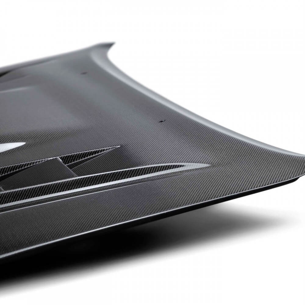TS-Style Carbon Fiber Hood Fits 2012-2015 Toyota Tacoma - Image 7
