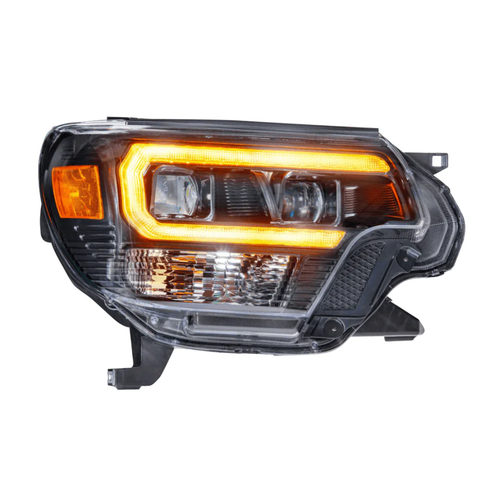XB Hybrid LED Headlights | White or Amber DRL Fits 2012-2015 Toyota Tacoma - Image 11
