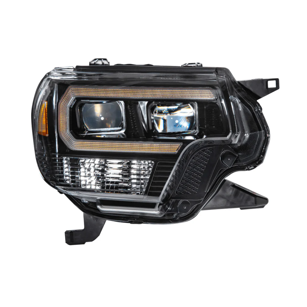 XB Hybrid LED Headlights | White or Amber DRL Fits 2012-2015 Toyota Tacoma - Image 4