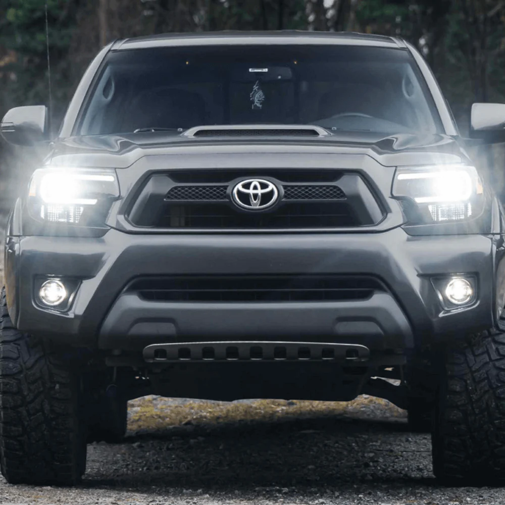 XB Hybrid LED Headlights | White or Amber DRL Fits 2012-2015 Toyota Tacoma - Image 5