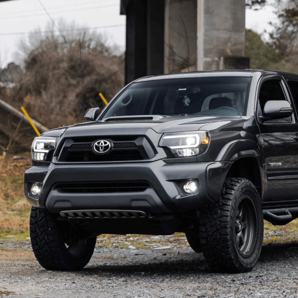 XB Hybrid LED Headlights | White or Amber DRL Fits 2012-2015 Toyota Tacoma - Image 6