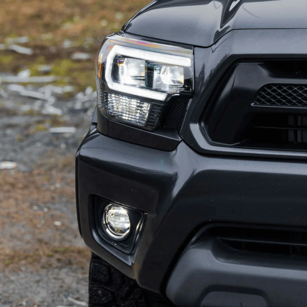 XB Hybrid LED Headlights | White or Amber DRL Fits 2012-2015 Toyota Tacoma - Image 7