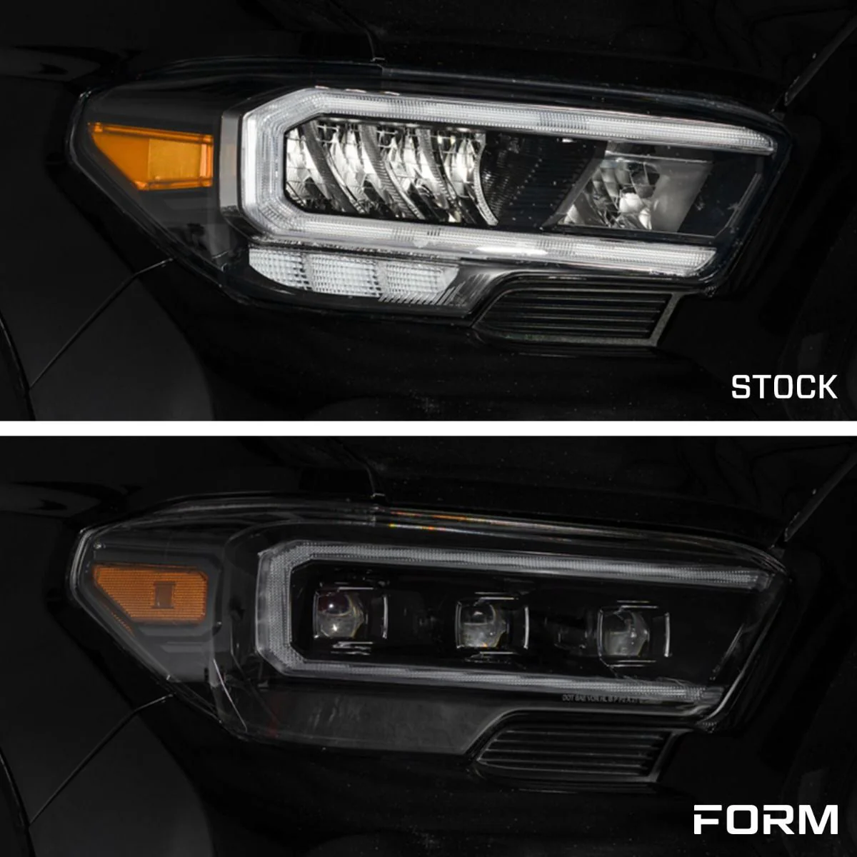 Sequential LED Projector Headlights [PAIR] Fits 2016-2023 Toyota Tacoma - Image 6
