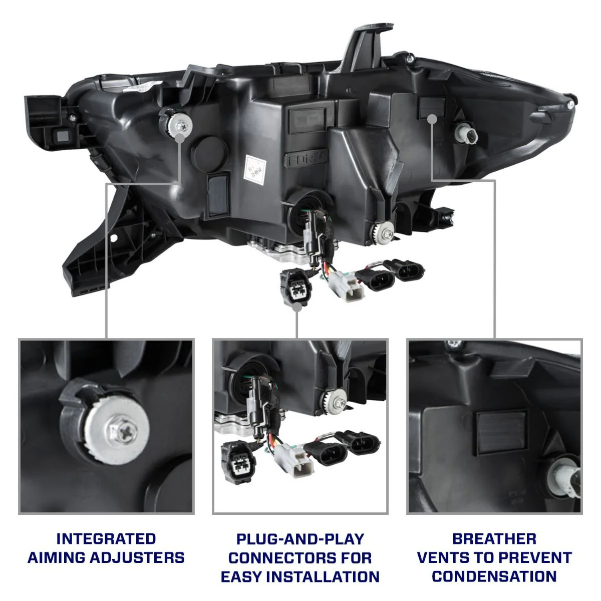 Sequential LED Projector Headlights [PAIR] Fits 2016-2023 Toyota Tacoma - Image 9