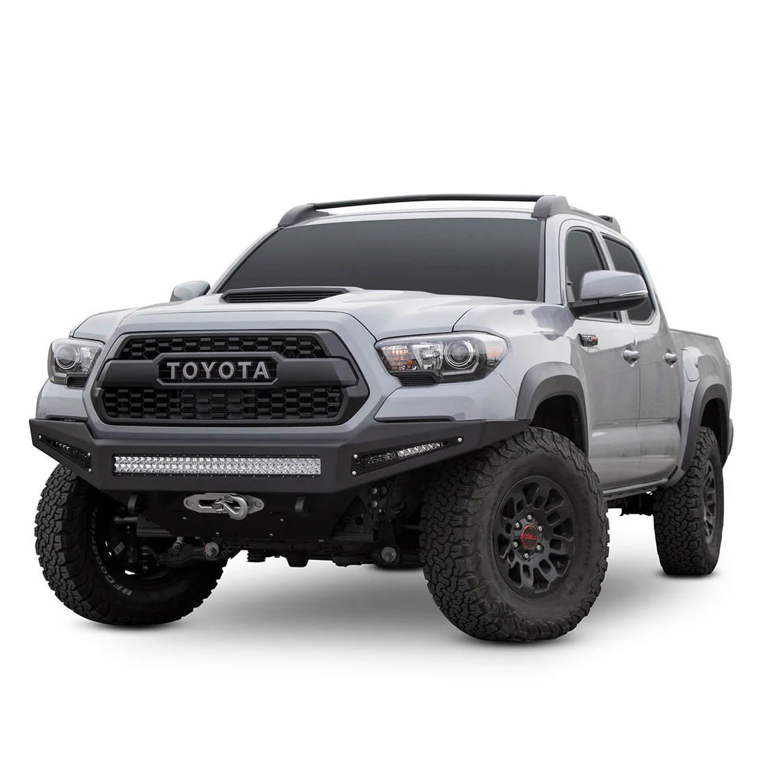 Honeybadger Winch Front Bumper Fits 2016-2023 Toyota Tacoma - Image 2