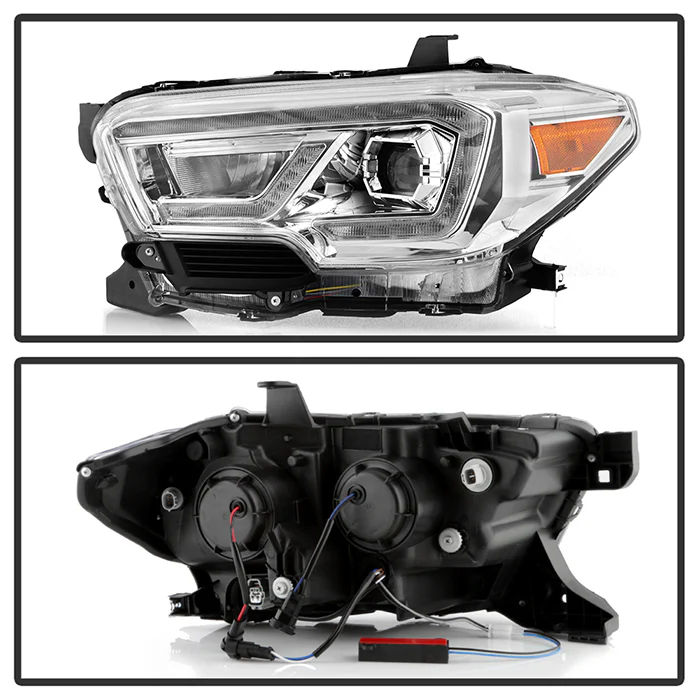 Full LED DRL Projector Headlights Fits 2016-2023 Toyota Tacoma - Image 3