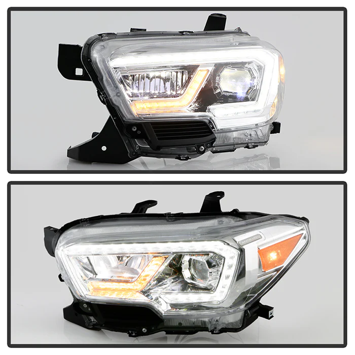 Full LED DRL Projector Headlights Fits 2016-2023 Toyota Tacoma - Image 5