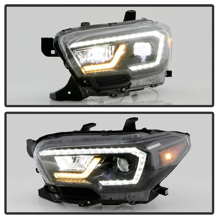 Full LED DRL Projector Headlights Fits 2016-2023 Toyota Tacoma - Image 6