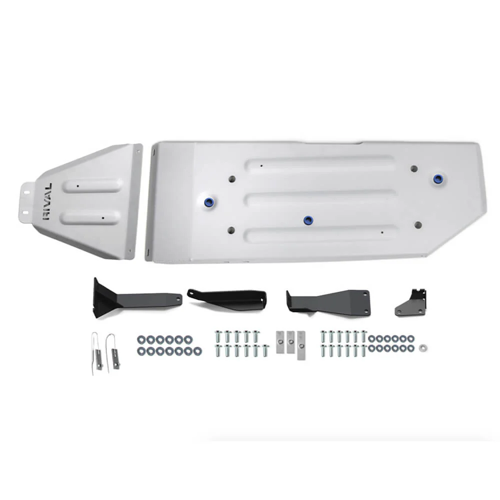 Aluminum Gas Tank Skid Plate [TRD Offroad 5-Foot Bed] Fits 2016-2023 Toyota Tacoma