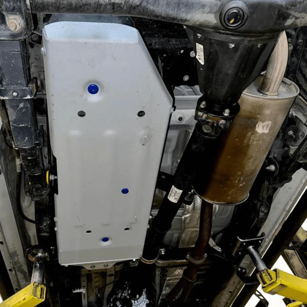 Aluminum Gas Tank Skid Plate [TRD Offroad 5-Foot Bed] Fits 2016-2023 Toyota Tacoma - Image 4